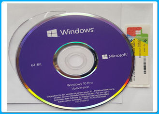 32 / 64 bocados Windows 10 DVD, ganham a caixa do OEM de 10 profissionais inglesa/francês/italiano