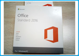 Padrão genuíno Dvd Retailbox de Microsoft Office 2016 da ativação completa da versão